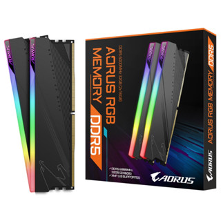 GIGABYTE AORUS RGB Memory DDR5 32GB (16GBx2) 6000MHz RAM แรม