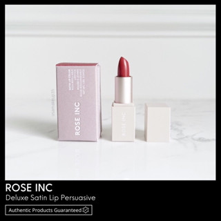 ROSE INC Satin Lip Color Rich Refillable Lipstick 1.2g พร้อมส่ง &amp; เเท้ 100%