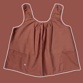 เสื้อคอกระเช้า คอถัก ไซส์ใหญ่ พิเศษ XXL 3XL ผ้าคอตตอน ไม่ตกสี คตอพวง (G02)