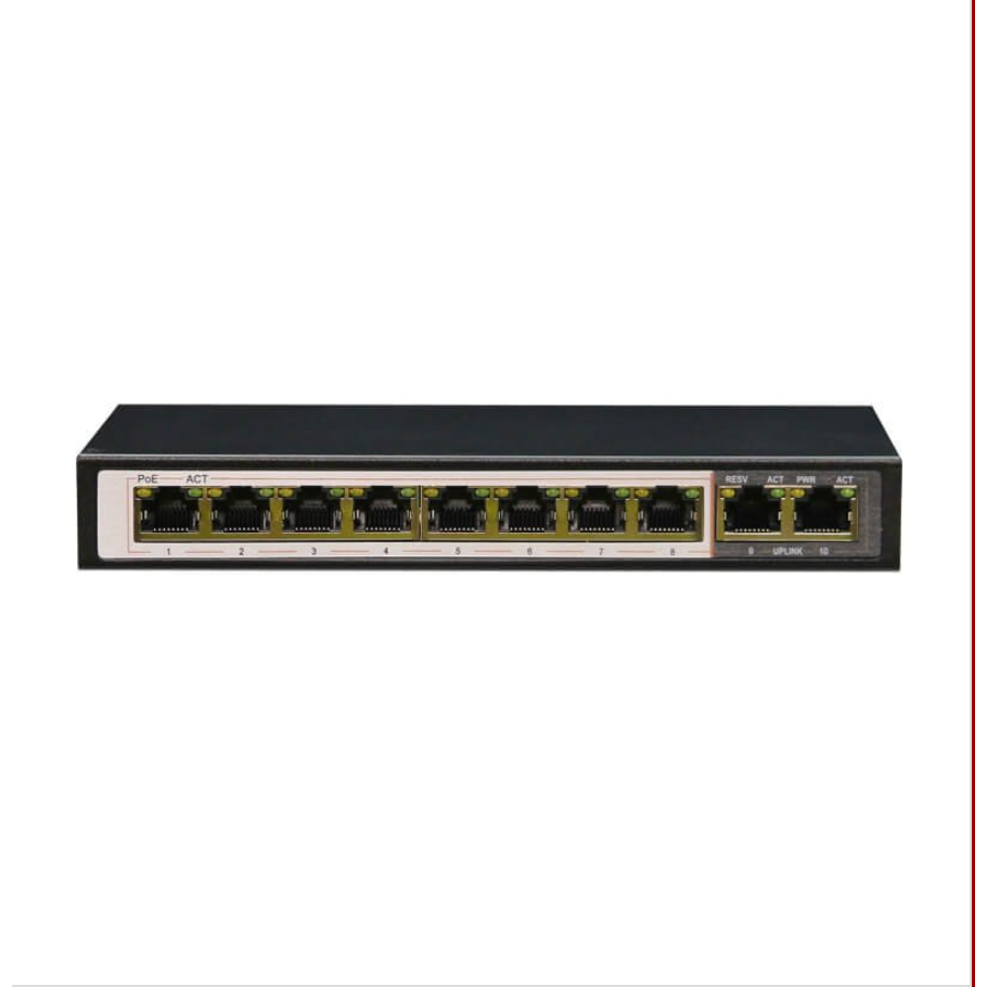 Hiview Switch hub poe 10 Port
