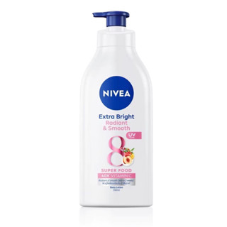 Nivea นีเวีย เอ็กซ์ตร้า ไบรท์ เรเดียนท์ แอนด์ สมูท บอดี้ โลชั่น 525 มล.