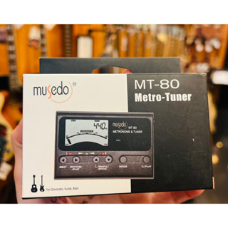 ☘️☘️Musedo MT-80 Chromatic Metro-Tuner เมโทรนอม จูนเนอร์ใช้งานง่าย หน้าจอคมชัด สีสวย สำหรับตั้งเสียงกีตาร์ เบส อูคูเลเล่