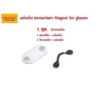 เข็มกลัดแม่เหล็กแขวนแว่นตา Magnet for glasses