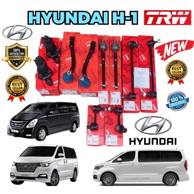 TRW ลูกหมาก ครบชุดใหญ่ HYUNDAI H1 ปี 2008-2021 แร็ค คันชัก ลูกหมากล่าง กันโคลงหน้า กันโคลงหลัง