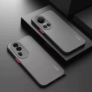 เคสขอบสีหลังด้าน สำหรับ Oppo Reno10 Pro เคสกันกระแทก ออปโป้ Reno10 pro