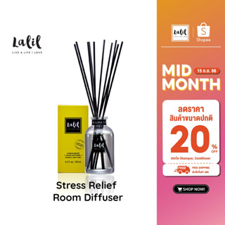 LALIL Stress Relief Room Diffuser 100ml (น้ำหอมตั้งโต๊ะ หอมเย็น คลายกังวล)