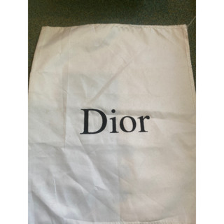 Diorถุงผ้าใส่กระเป๋า เครื่องประดับ เข็มขัด ดิออร์แท้ ขนาด25*29ของแท้มือสอง