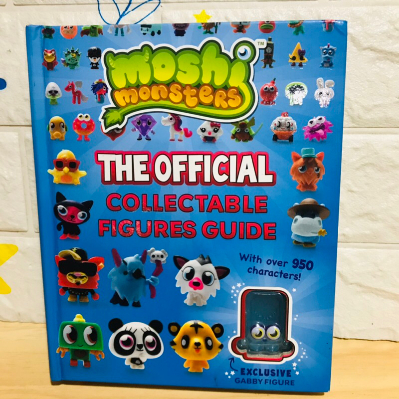 Moshi monsters :THE OFFICIAL Collectable ปกแข็งมือสอง-al1 กล่อง1