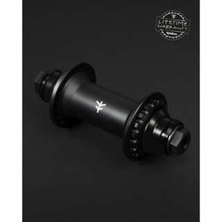 ดุมหน้าจักรยาน BMX Flybikes Magneto Front Hub CrMo Female Axle Flat Black