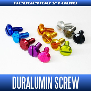 สกรูโรลเลอร์ สกรูแต่งจากค่าย [HEDGEHOG STUDIO] Extra Super Duralumin Screw for Line Roller Spinning Reels