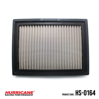 HURRICANE กรองอากาศสแตนเลส , ผ้าแดง    ( 740-965 )  Volvo HS-0164