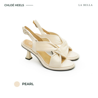 LA BELLA รุ่น CHLOÉ HEELS - PEARL