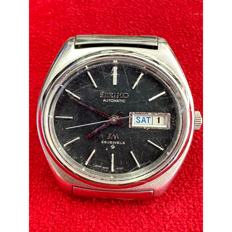SEIKO Automatic LM 25 jewels ตัวเรือนสแตนเลส นาฬิกาผู้ชาย มือสองของแท้