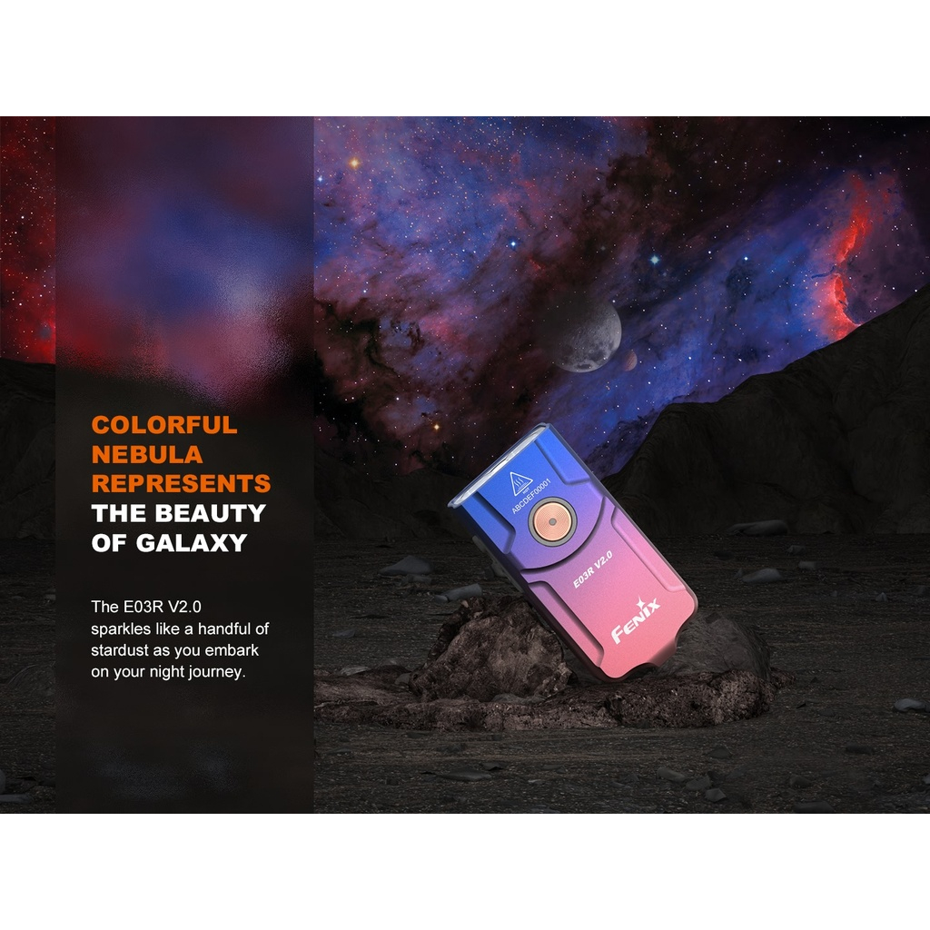 ไฟฉายพวงกุญแจ รุ่น Fenix E03R V2.0