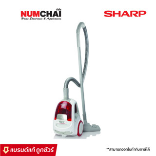 SHARP เครื่องดูดฝุ่นแบบกล่อง (1,600 วัตต์ 1 ลิตร) รุ่น EC-NS16-R