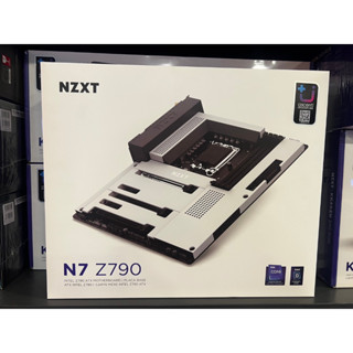 NZXT N7 Z790 DDR5 รองรับ Intel 12th/13th Gen LGA 1700 ATX Mainboard White