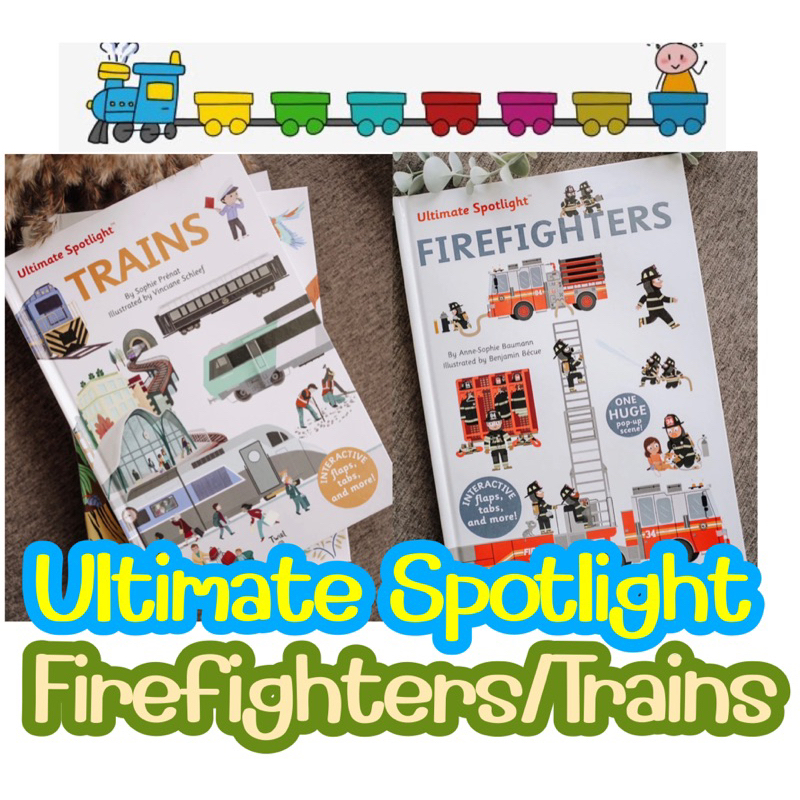 Ultimate Spotlight Firefighter / Trains/Rainforest animals