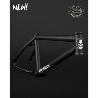 โครง ตัวถัง เฟรมจักรยาน BMX Flybikes Fuego V8 Frame Flat Black 20.6"