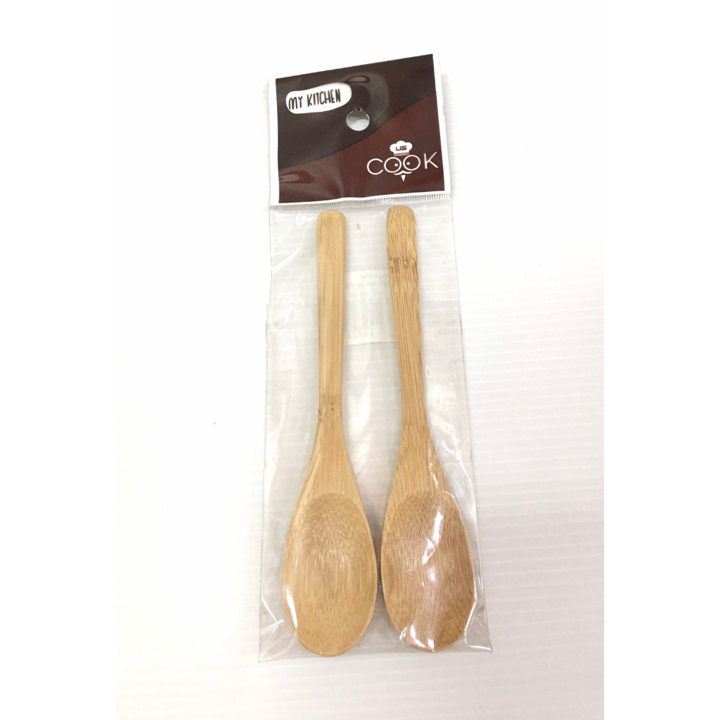 ช้อนไม้คู่ 13.5cm WU-S135/2 US