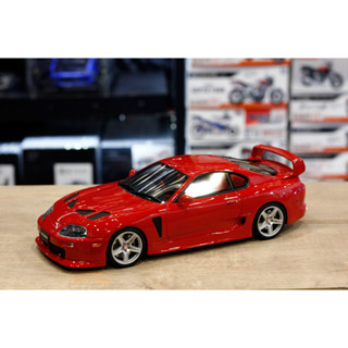 รถโมเดลจาก OTTO OT879 TOYOTA SUPRA 3000GT TRD RED 1/18