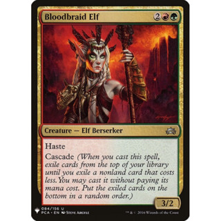 [MTG] Bloodbraid Elf [PCA] [MULTI] [UNCOM] [NORMAL] [ENG] (การ์ดเมจิค / Magic the Gathering)