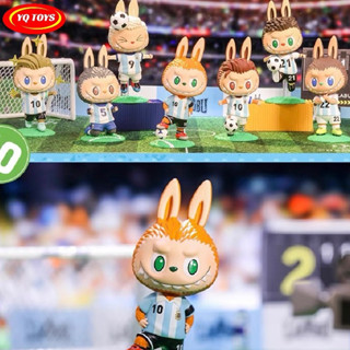 กล่องสุ่มลาบู้บู้ Labubu The Monster เเตะฟุตบอลเท่มากๆมี 6 เเบบให้สุ่ม