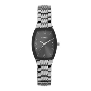 TIMEX TW2V25700 MAIN STREET นาฬิกาข้อมือผู้หญิง สายสแตนเลส Silver Tone หน้าปัด 21 มม.