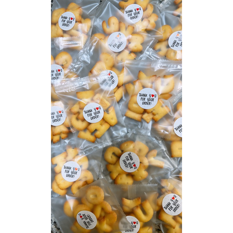 ของแถม ของแจก ของจีบลูกค้า บิสกิตขนมปังกรอบ ABC ราคาถูกมาก ♨️ห่อละ 3 บาท♨️❌สั่งขั้นต่ำ 40 ห่อ❌