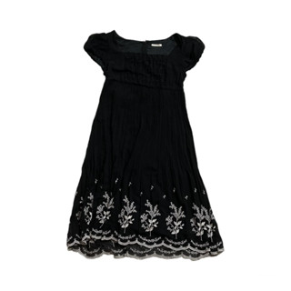 l’est rose black dress เดรสสีดำ