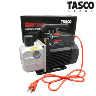 TASCO BLACK เครื่องมือช่างแอร์ แวคคั่มปั๊ม (ปั๊มสูญญากาศ) Single stage รุ่น TB430SZ 3 CFM Vacuum Pump