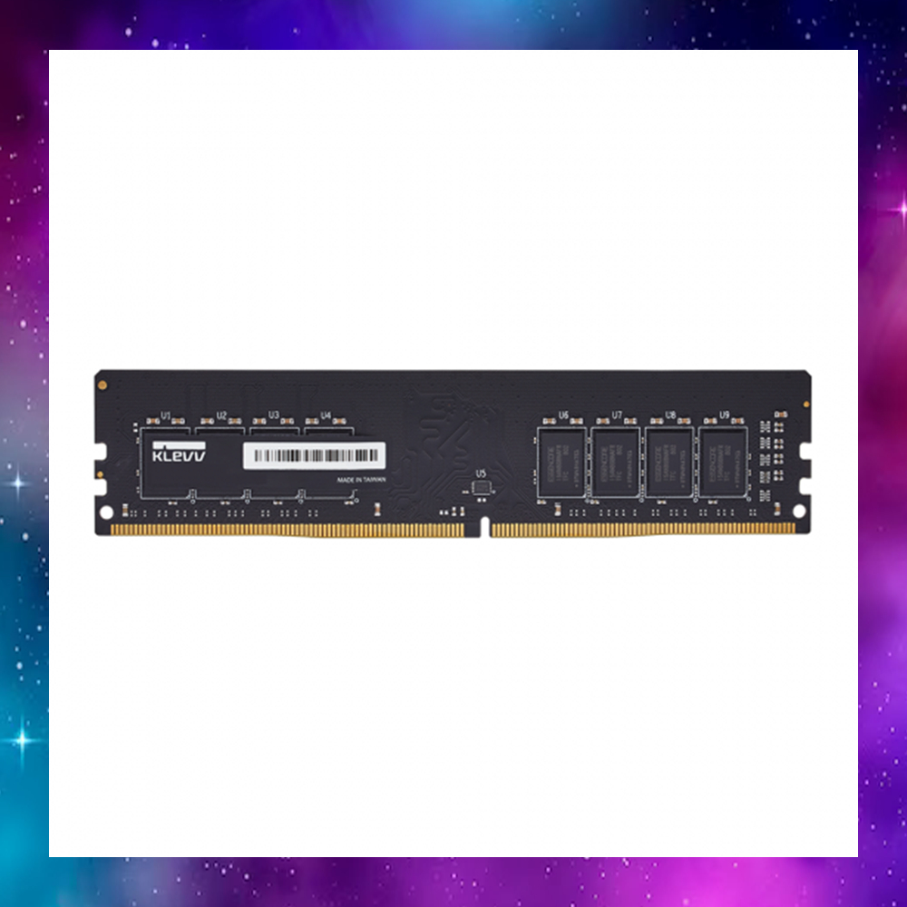 8GB (8GBx1) DDR4 BUS2666 RAM PC (แรมพีซี) KLEVV U-DIMM STANDARD MEMORY ใช้งานปกติ ประกันLT