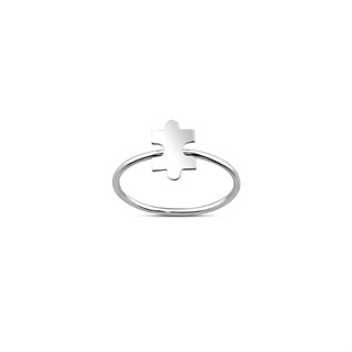 Silver thai Jewelry แหวนเงินชิ้นส่วนปริศนา / silver ring puzzle piece PLSRG132