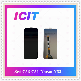 Set Re C53 C51 Narzo N53 อะไหล่หน้าจอพร้อมทัสกรีน หน้าจอ LCD Display Touch Screen ICIT-Display