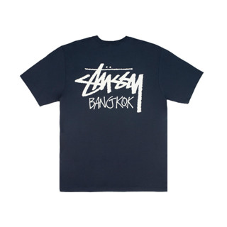 [ของแท้] STUSSY BANGKOK LOGO TEE NAVY พร้อมส่ง