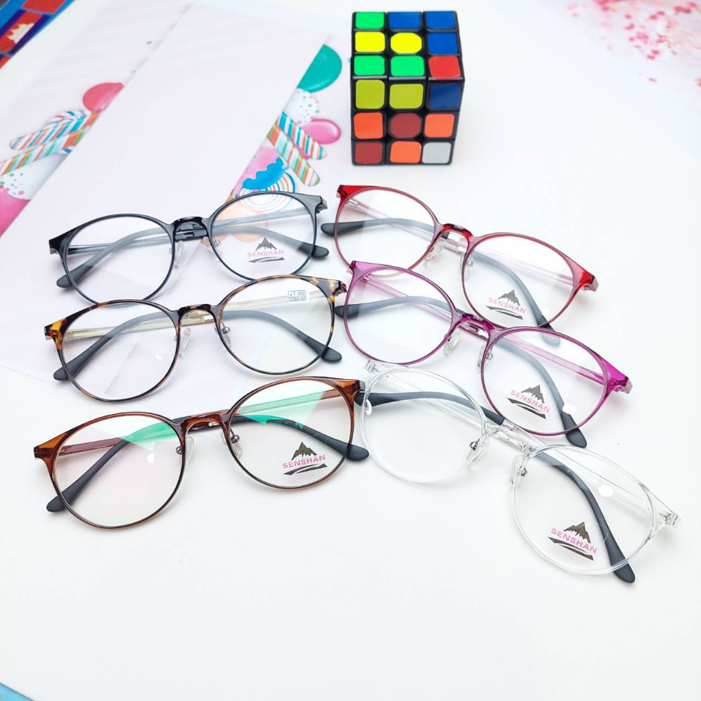 PAKPAO EYEWEAR รุ่น2056 กรอบแว่นตาวัสดุ TR90(พลาสติกเกรดพรีเมี่ยม) น้ำหนักเบา ยืดหยุ่นได้ ทนทาน แข็งแรง