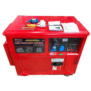 FPE  เครื่องปั่นไฟดีเซล  รุ่น 284-FPE-7GF-LDE-E104  7KW.13HP เก็บเสียง กุญแจสตาร์ท เครื่องปั่นไฟ