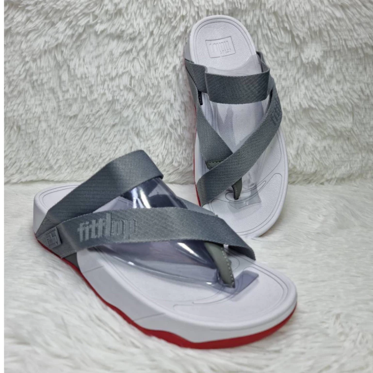 รองเท้า FitFlop ผู้ชาย & ผู้หญิง Size 36---44 งานสายปั๊มโลโก้ # รองเท้าเพื่อสุขภาพ พื้นนุ่ม สายสลิง