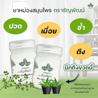 ยาหม่องธัญพัฒน์ สูตรเย็น ซึมไว ไม่เหนอะ กลิ่นหอมสดชื่น