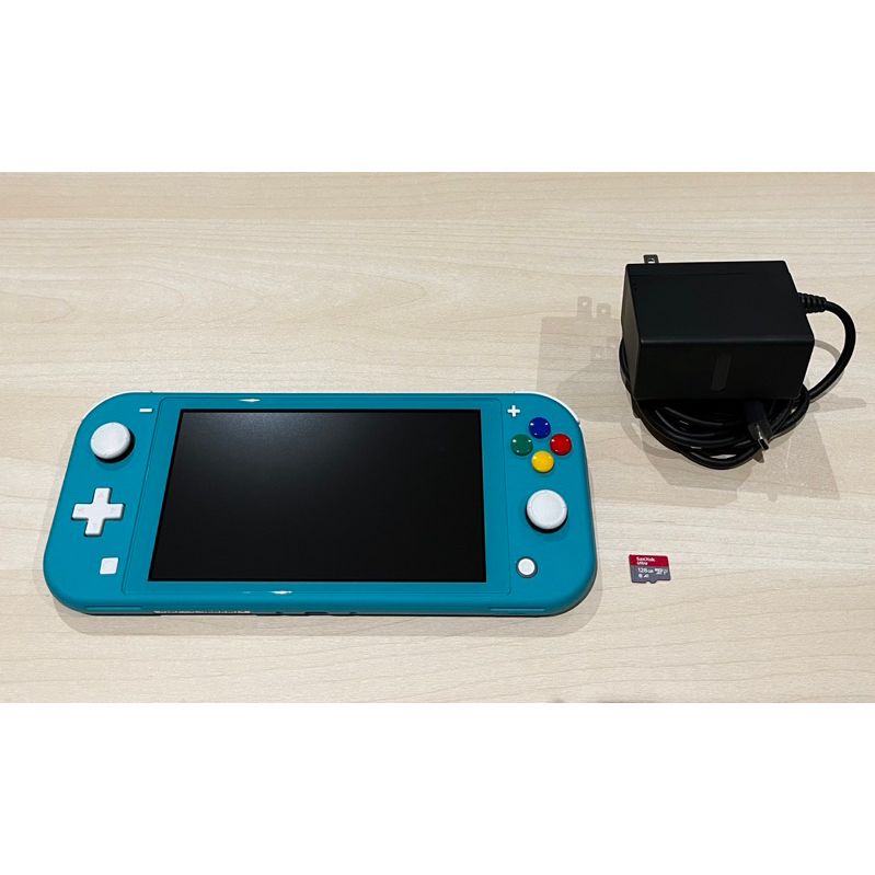 [มือสอง] Nintendo Switch Lite (Turquoise) พร้อมสายชาร์จและ SD Card