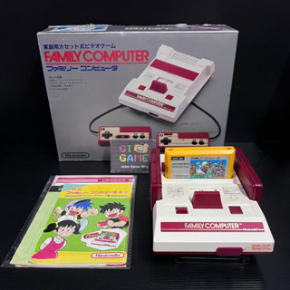 Nintendo Family computer + Mario bors 🍄 Boxed JP 🇯🇵 110v. 🔌🔋HVC-001(1983)