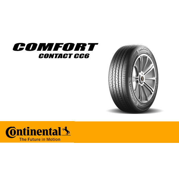 ยางรถยนต์ CONTINENTAL 185/55 R15 รุ่น COMFORT CONTACT6 CC6 82V *TH (จัดส่งฟรี!!! ทั่วประเทศ)