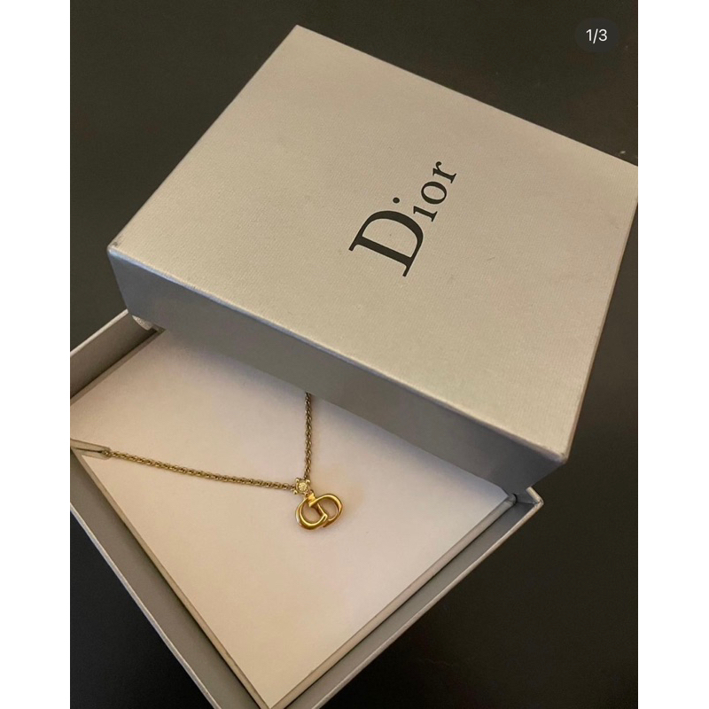 สร้อย Dior vintage necklace ของแท้มือสอง