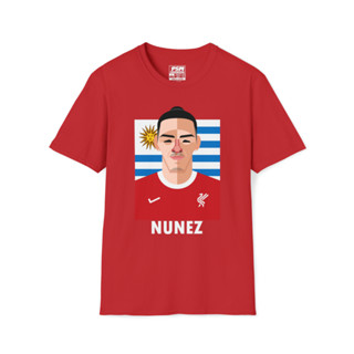 PSM เสื้อยืดลายนักฟุตบอล Darwin Núñez ฤดูกาล 2023/24