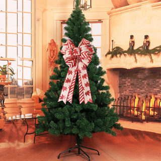 Double -layer Christmas Bow Christmas Tree Tree Decoration แขวนการตกแต่งคริสมาสต์ตกแต่งกัญชาโบว์ขนาดใหญ่