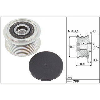 INA มู่เล่ไดชาร์ท  Ranger 2.2/3.2 ปี15,, BT50 Pro, Everest  / 535 0318 10 F-587281, EB3T10300DA-B,  EB3T10300EA