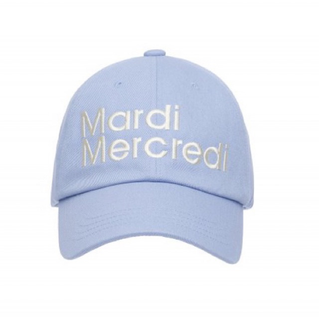 พร้อมส่ง แท้ 🇺🇸💯% New หมวก MARDI MERCREDI CAP MARDI NOUVEAU_SKY WHITE