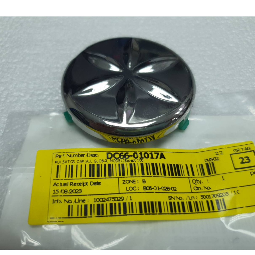 อะไหล่ใหม่แท้100%จุกปิดใบพัดเครื่องซักผ้าซัมซุง/PULSATOR CAP/SAMSUNG/DC66-01017A