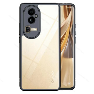 เคสขอบนิ่มหลังใสแข็ง Case Oppo Reno10Pro 5G  เคสขอบดำหลังแข็ง เคสกันกระแทกหลังใส PC+TPU พร้อมส่ง