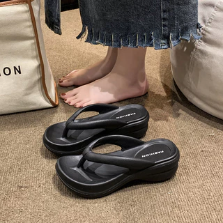 soft slippers รองเท้าแตะ EVA พื้นหนา นิ่ม เบา ใส่สบาย กันน้ำกันลื่น เหมาะสำหรับใส่ในบ้านและในห้องน้ำ คลายปวดเมื่อยเท
