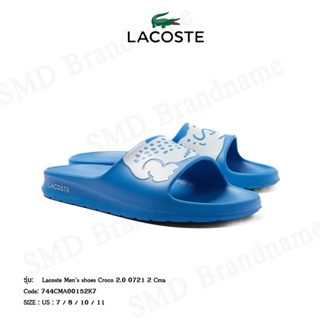 Lacoste รองเท้าแตะ รุ่น Lacoste Mens shoes Croco 2.0 0721 2 Cma Code: 744CMA00152K7